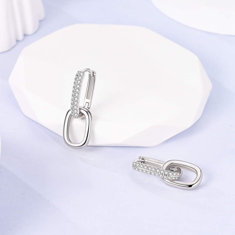 Women's S925 Hypoallergenic Classic Hoop Earrings, Gift for Birthday